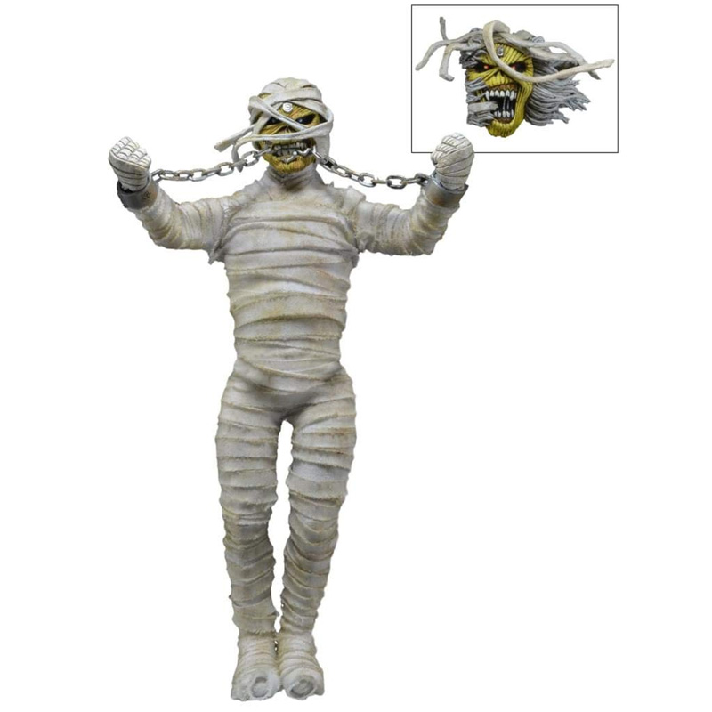 Iron Maiden Figure Eddie Mummy Powerslave Clothed 20Cm 